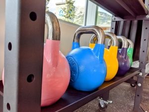 weights in BSM physio gym