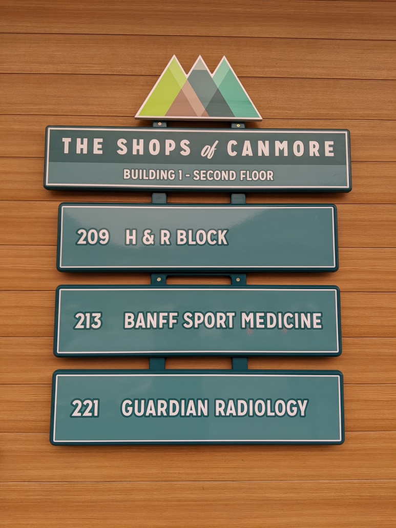 Physiotherapy Appointment Banff Sport Medicine