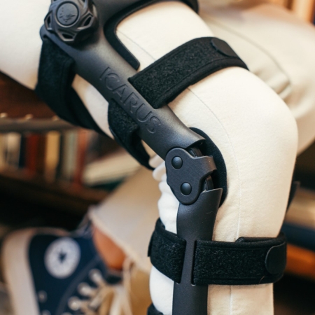 ICARUS Ascender 3D printed knee brace